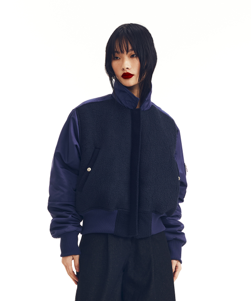 CRUMBLE BOMBER Navy
