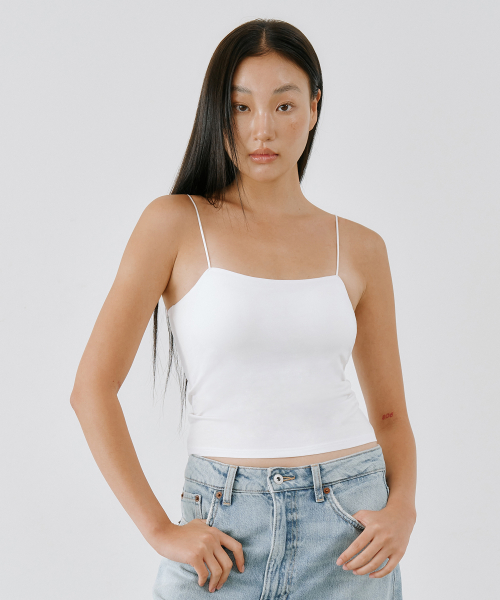 모달 코튼 캡내장 스트링 브라탑나시 2종