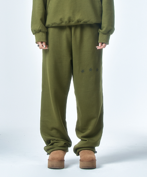 Logo Спортивные Брюки Khaki