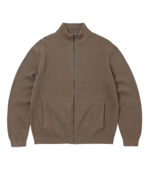 디스이즈네버댓(THISISNEVERTHAT) Washed Full Zip Cardigan