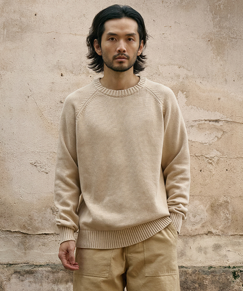 Плотный свитер Fisherman Cream