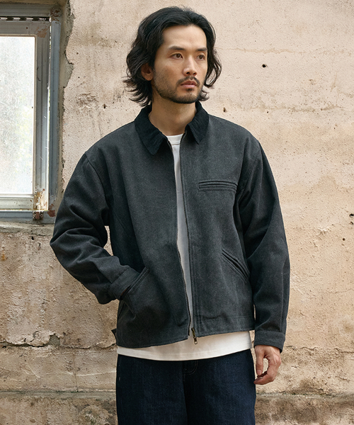 Heavy Cotton рабочая куртка — Black