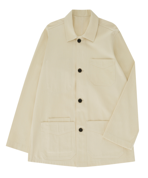 Comfort cotton Chore Куртка (Ecru)