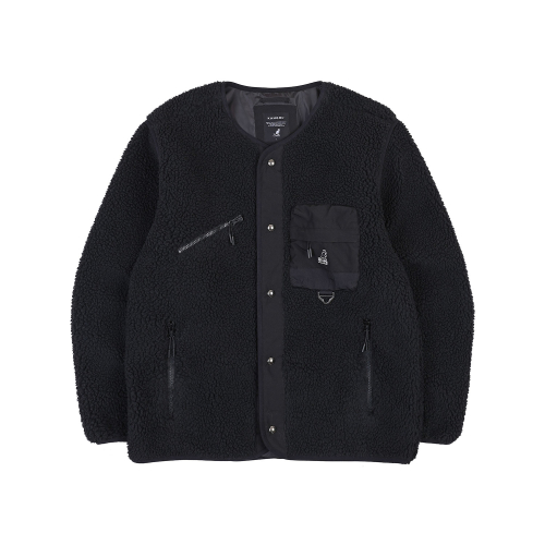 Флисовый кардиган Retrocore 8543 Black