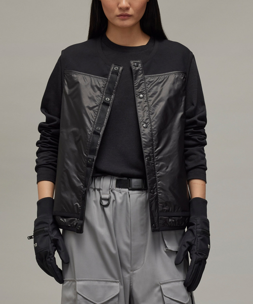 (W) Жилет-подстежка черный LINER VEST BLACK