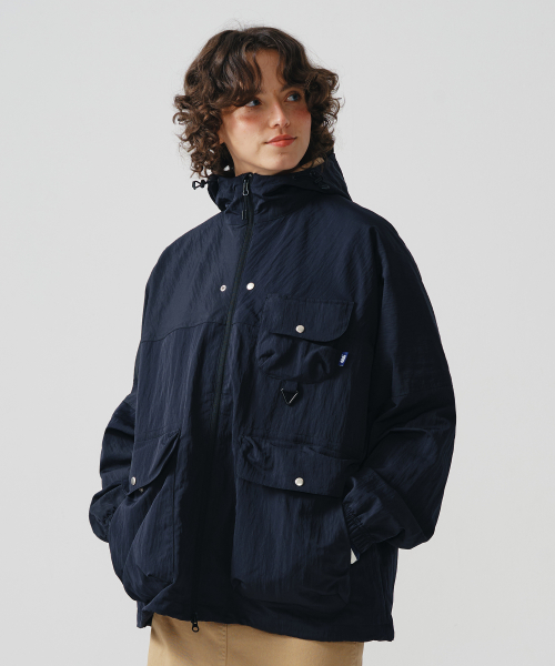 Мульти-карман горная куртка Hut — Dark Navy
