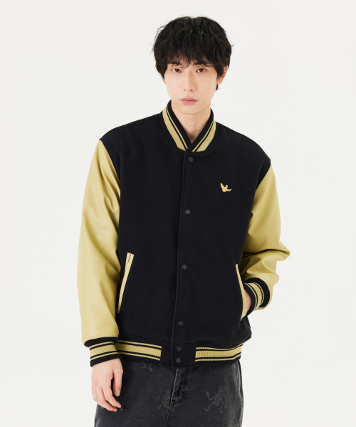 ANGEL VARSITY JACKET - Чёрный