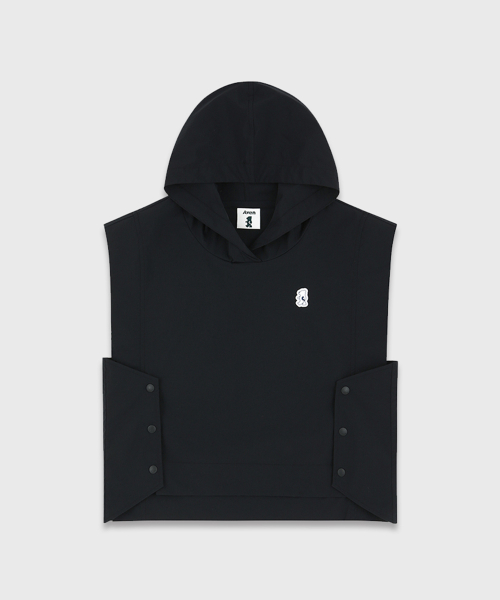 Жилетка с капюшоном Even Bear Black
