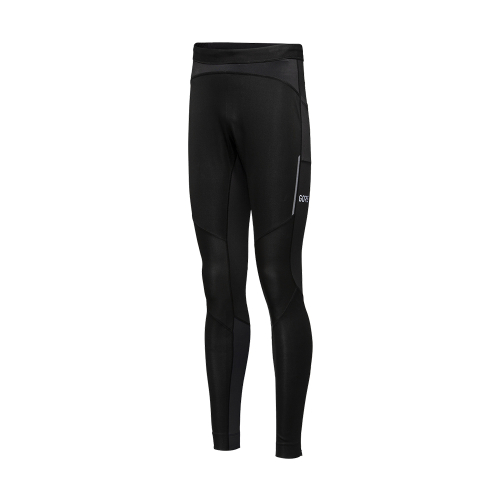 R5 ветрозащитные тайтсы 9/8 - Black (мужские)