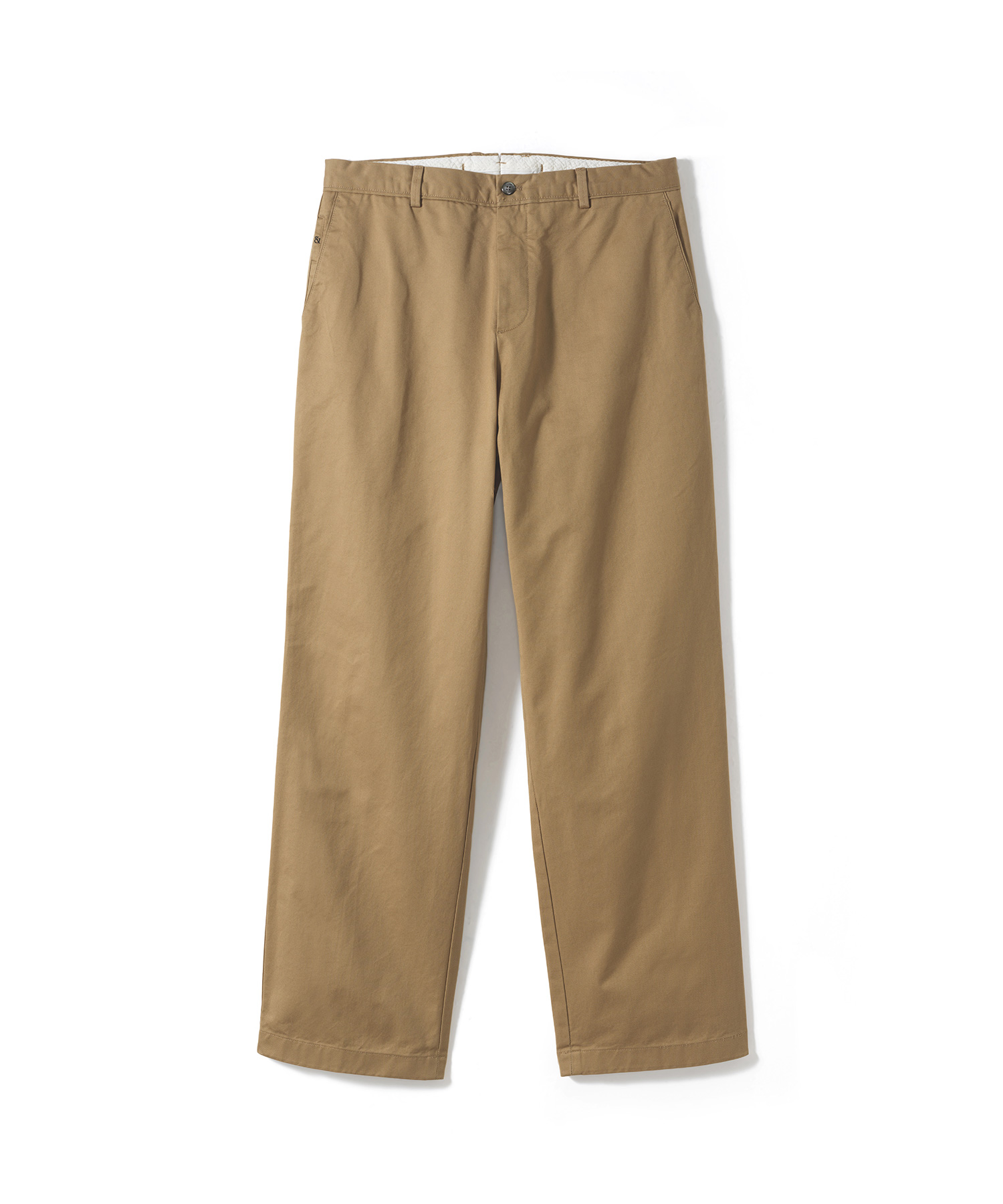 AUTHENTIC Supima 302ST широкие чинос — British Khaki