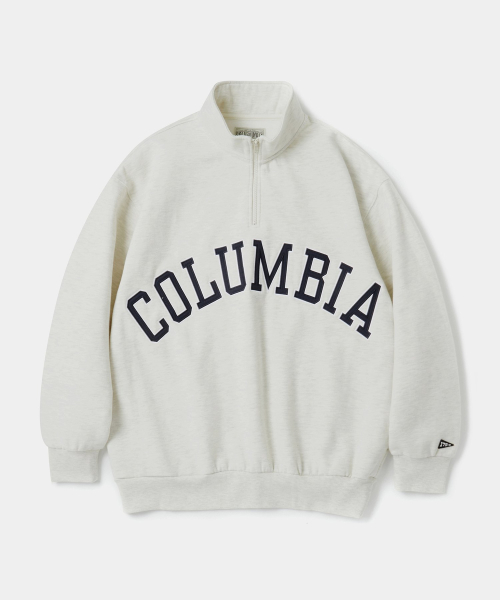 Флисовый анорак CU BIG ARCH H/FLEECE H/ZIP SWEATSHIRTS овсяный