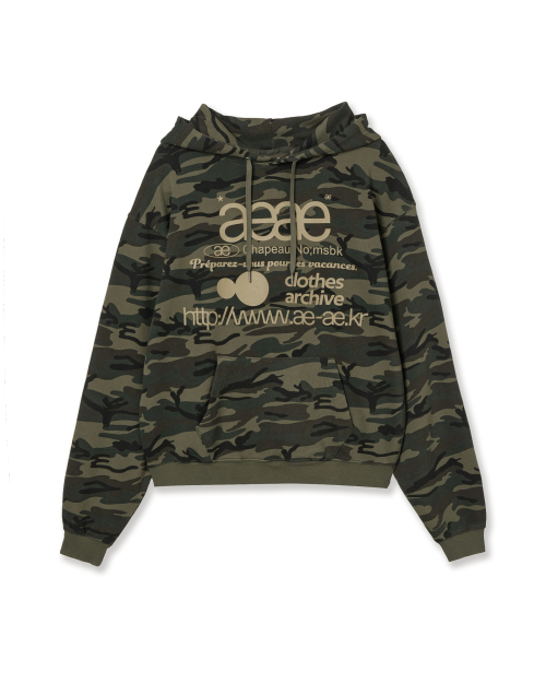 aeae パーカー　WEB LOGO LOOSED HOODIE 迷彩 MUSINSA | AEAE WEB LOGO LOOSED HOODIE [CAMO]