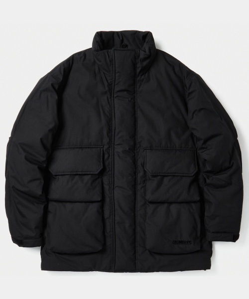 Пуховик B/S FOUR POCKET UTILITY PUFFER black