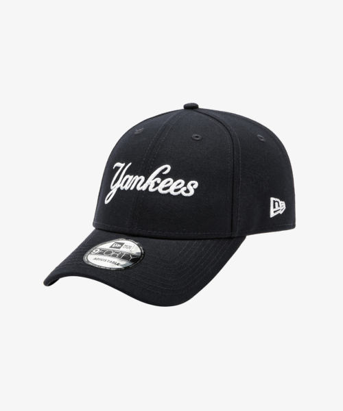 ☆New Era☆ 940 MLB SCRIPTS LOGO NEYYAN NAVY Jual New Era 940 HAND SCRIPT NEYYAN Men's Caps - Navy