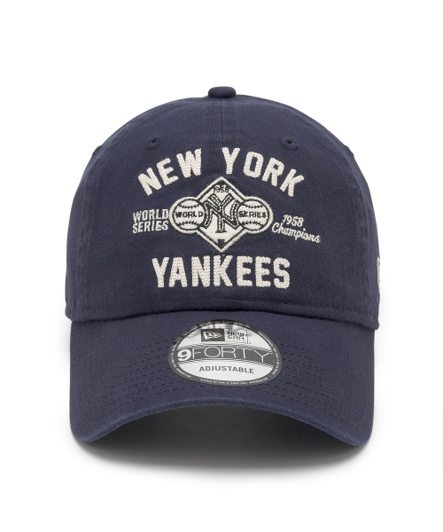 ☆New Era☆ 940UNST 1958 WORLD SERIES NEYYAN D GRA 뉴에라(NEW ERA) 940UNST 1958 WORLD SERIES NEYYAN NVY