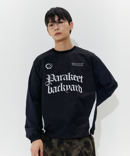 Нейлоновый пуловер Backyard (Black)