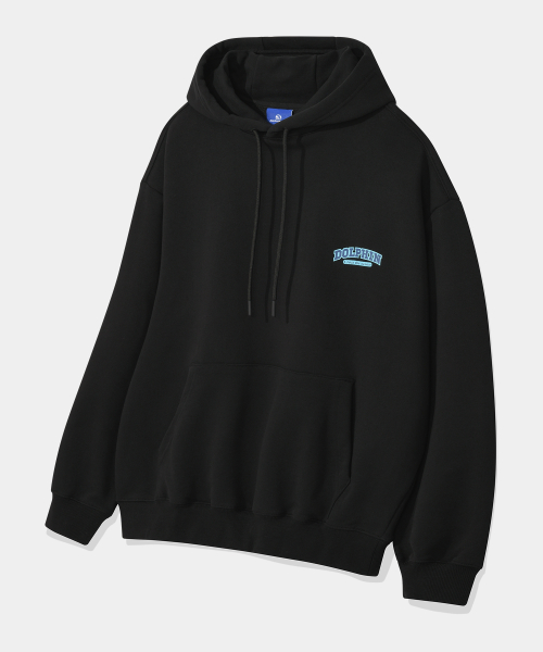 Худи Dolphin с силиконовым принтом, Black
