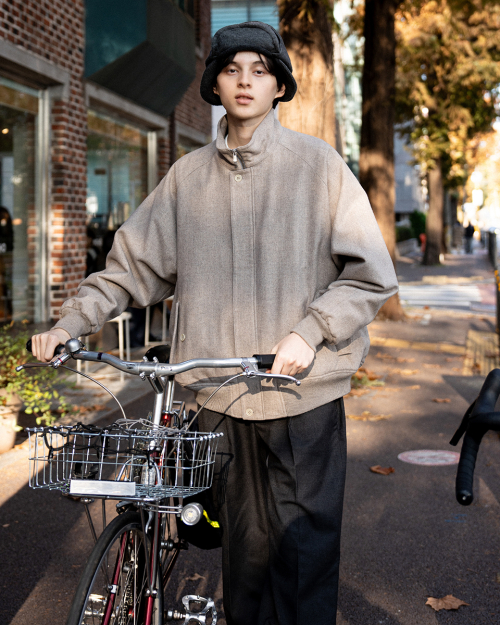 Stella Cash Blend Harrington Jacket (Mink)
