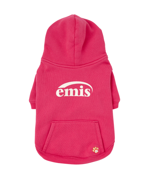 [PET] NEW LOGO BIG HOODIE-HOT PINK