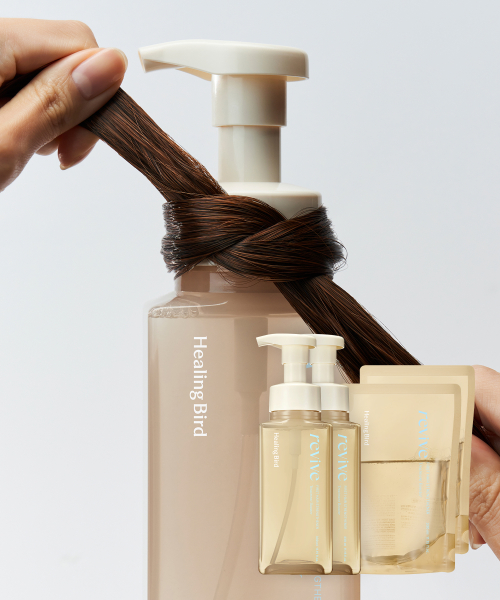 힐링버드() [2pack] 리바이브 모발 강화제 기획세트 [330ml+330ml] [증정]데미지리페어 32ml 상품 이미지