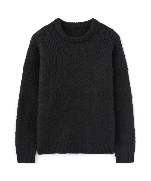 X-weave вязаный свитер Black