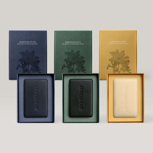 동구밭(donggubat) 블루밍 퍼퓸 샴푸바 3종 (탈모 완화 기능성 인증)