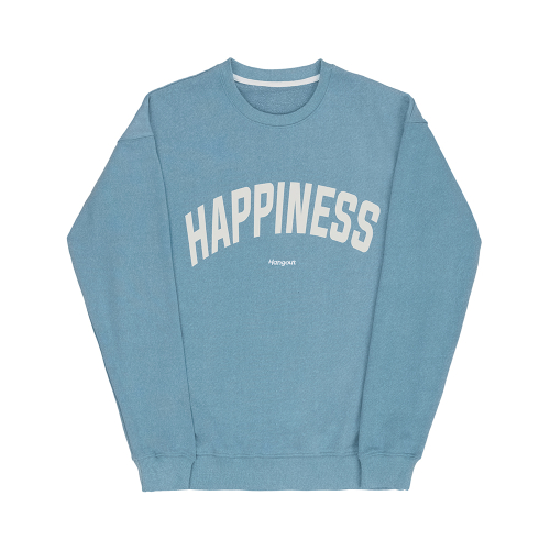Reflective Happiness свитшот (пигмент Blue)