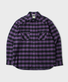 CCC FLANNEL SHIRTS [Buffalo Purple]