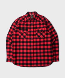 CCC FLANNEL SHIRTS [Buffalo Red]