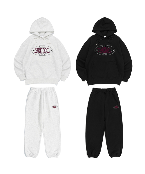 [SET] OLD SKOOL HOOD & NEW SKOOL JOGGER PANTS (2 COLOR)