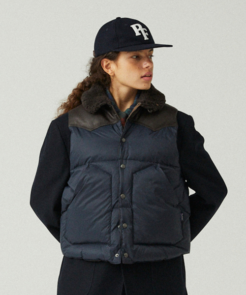 [펜필드] ROCKWOOL DOWN VEST DARK NAVY_FQ4WD04U FQ4WD04U