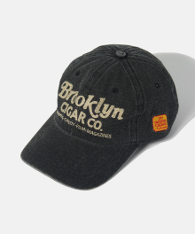 BK Cigar Co. Washed Cap Vintage Black