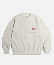 BK Cigar Co. Heavyweight Sweatshirt Oatmeal Grey