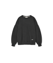 Valley Salt Washed Sweat Shirt - Charcoal