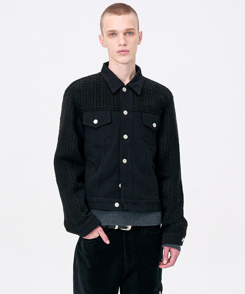 Zinnia Mix Jacket-Black(RENEWAL)