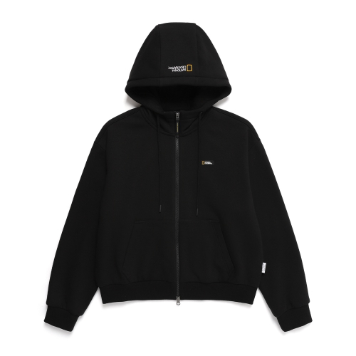 Женское худи на молнии N244WFT910 Maiden Carbon Black