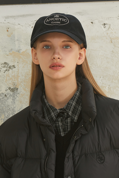 ●ANOETIC● ANOETIC CLASSIC CAP_BLACK 아노에틱]ANOETIC CLASSIC CAP_BLACK