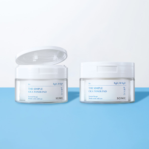싸이닉() 더 심플 시카 토너 패드 60매입 1+1 상품 이미지