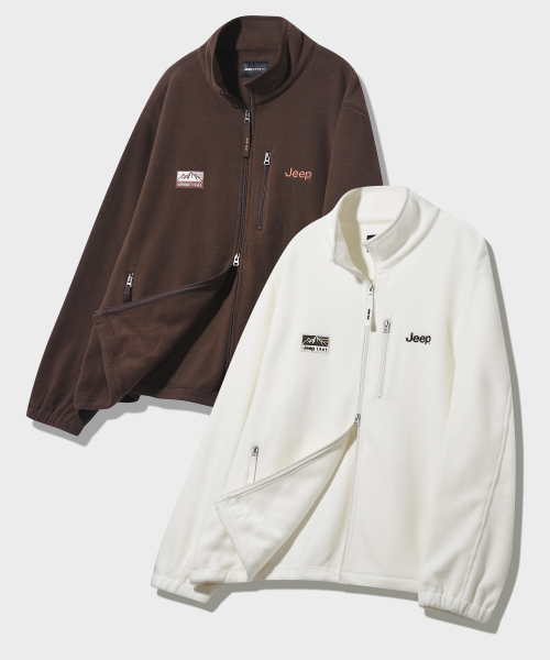 지프() 2WAY 레트로 마운틴 1941 플리스 집업 4COLOR (JR5TZU191) 상품 이미지