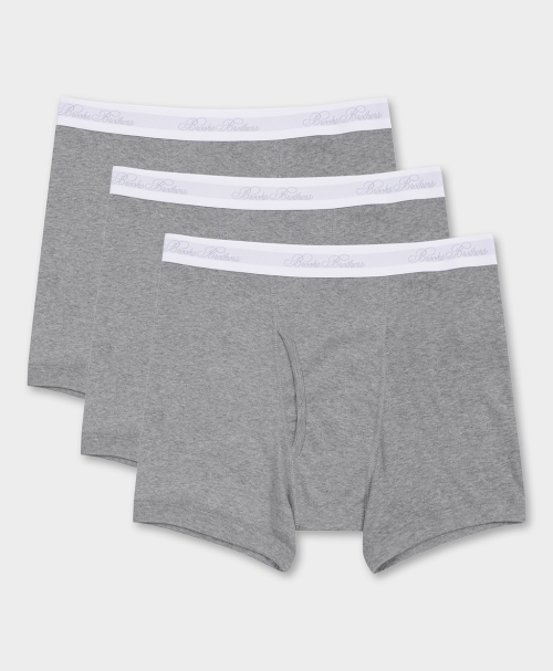 Набор боксеров из хлопка супима, 3 шт. (Grey) (BBAUMM1865WEF)