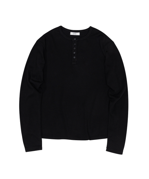5Button Henley чёрный