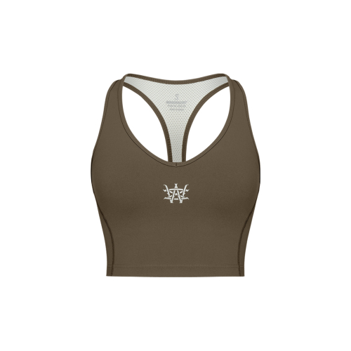 DEMI фитнес-топ Gold Khaki