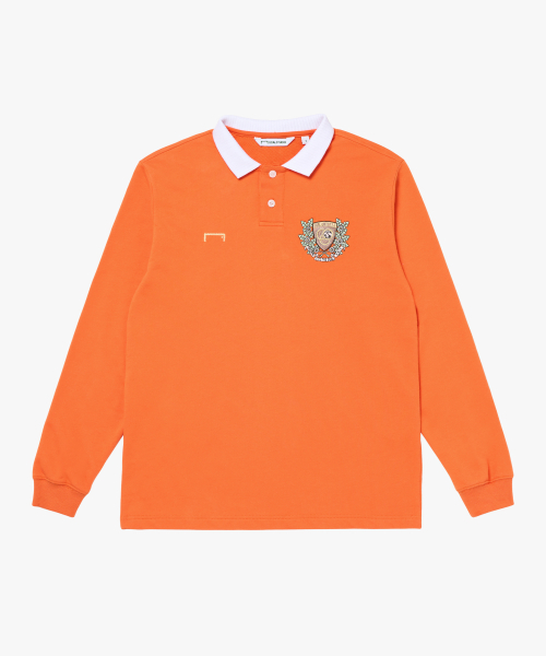 EMBLEM POLO рубашка-оранжевый