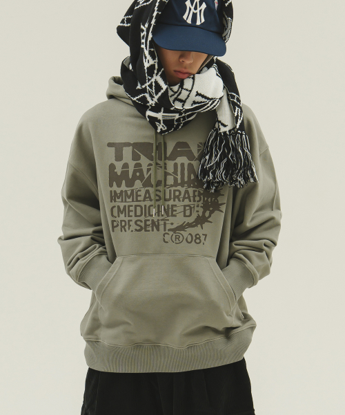 Худи Trial Machine (Khaki)