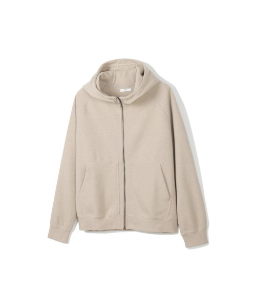 Вязаная зипка с капюшоном Beige