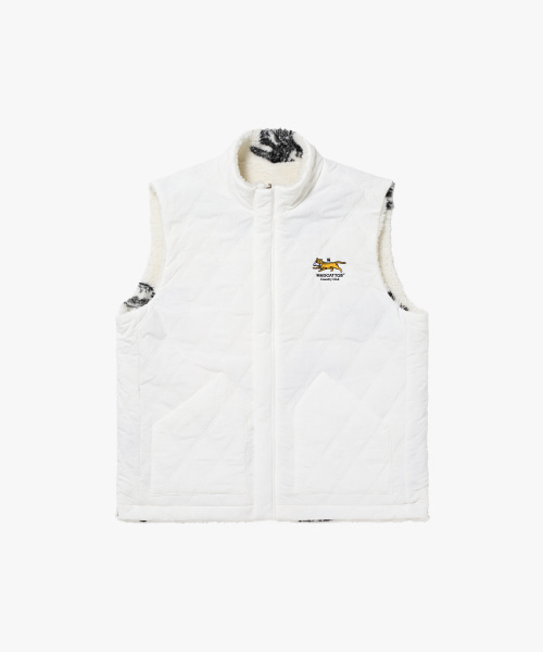 MCC REVERSIBLE VEST FF-WHITE