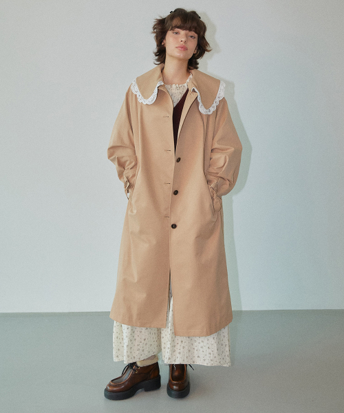 Тренч Multi Cookie Beige WBDFCT001BE