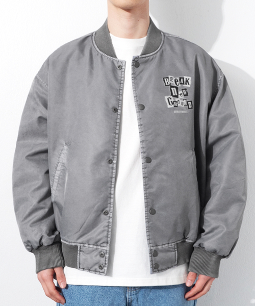 TL Pigment Stadium Jacket (Grey)