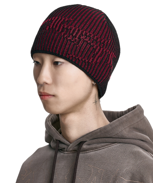 아조바이아조(AJOBYAJO) [PBA] Tribal AJO Two Tone Beanie