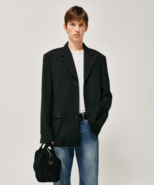 Aiden single jacket black